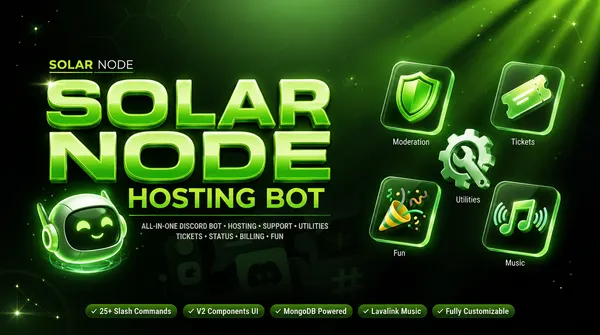 Solar Node Hosting & Bot Architecture